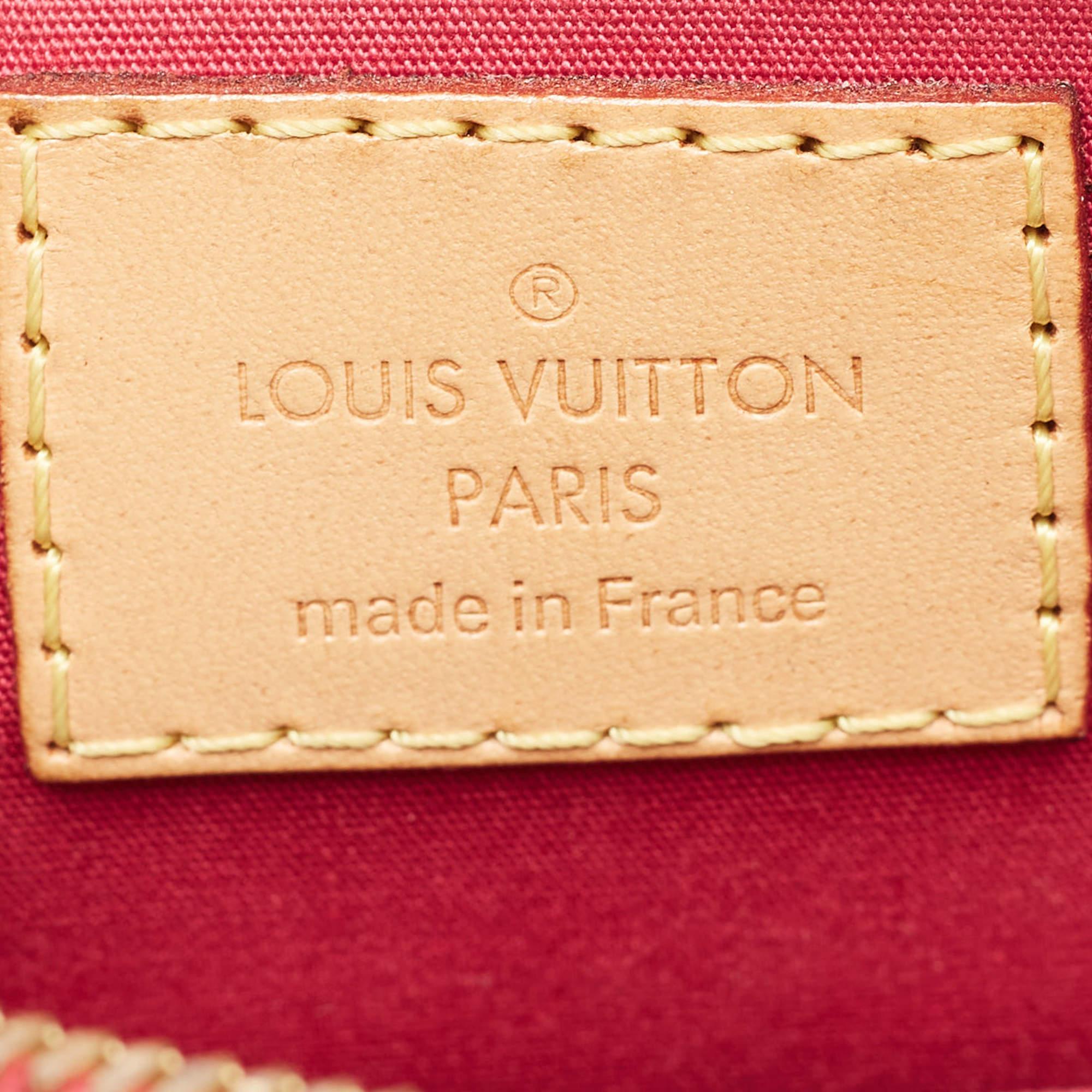 Louis Vuitton Cerise Monogram Vernis Alma BB Bag 3
