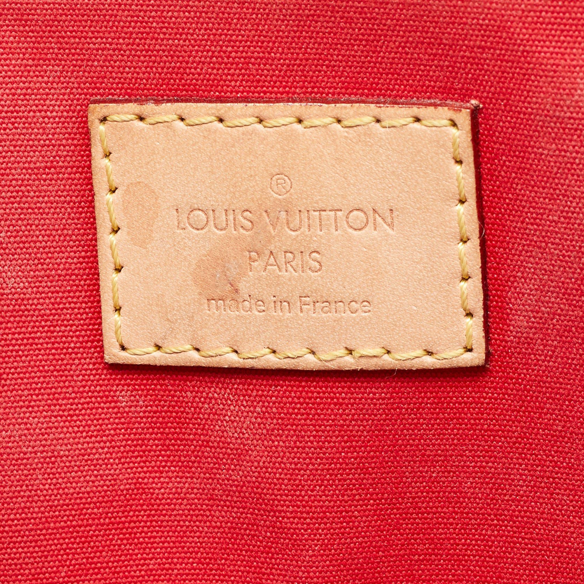 Louis Vuitton Cerise Monogram Vernis Alma PM Bag 3