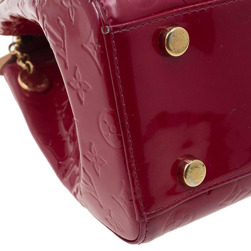 Louis Vuitton Cerise Monogram Vernis Brea Bag 5