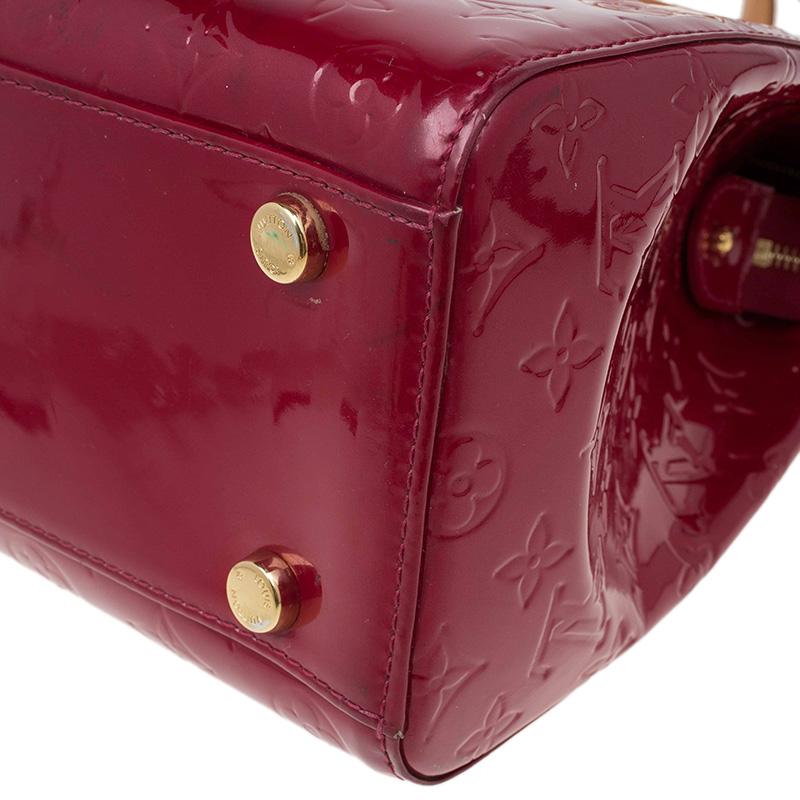 Louis Vuitton Cerise Monogram Vernis Brea Bag 6