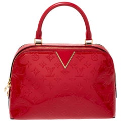 Louis Vuitton Cerise Monogram Vernis Melrose Bag