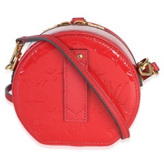 Louis Vuitton Cerise Monogram Vernis Mini Boite Chapeau