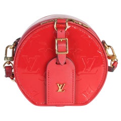 Louis Vuitton Cerise Monogram Vernis Mini Boite Chapeau