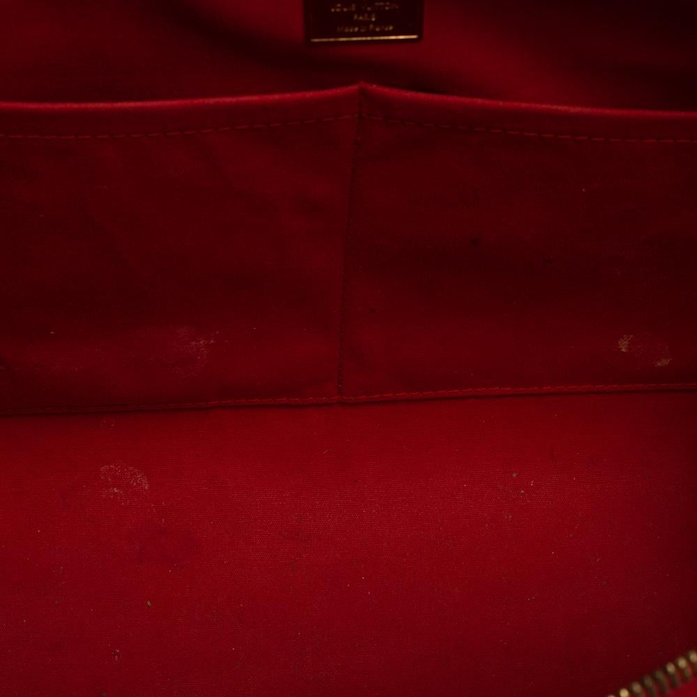 Louis Vuitton Cerise Monogram Vernis Santa Monica Bag 5