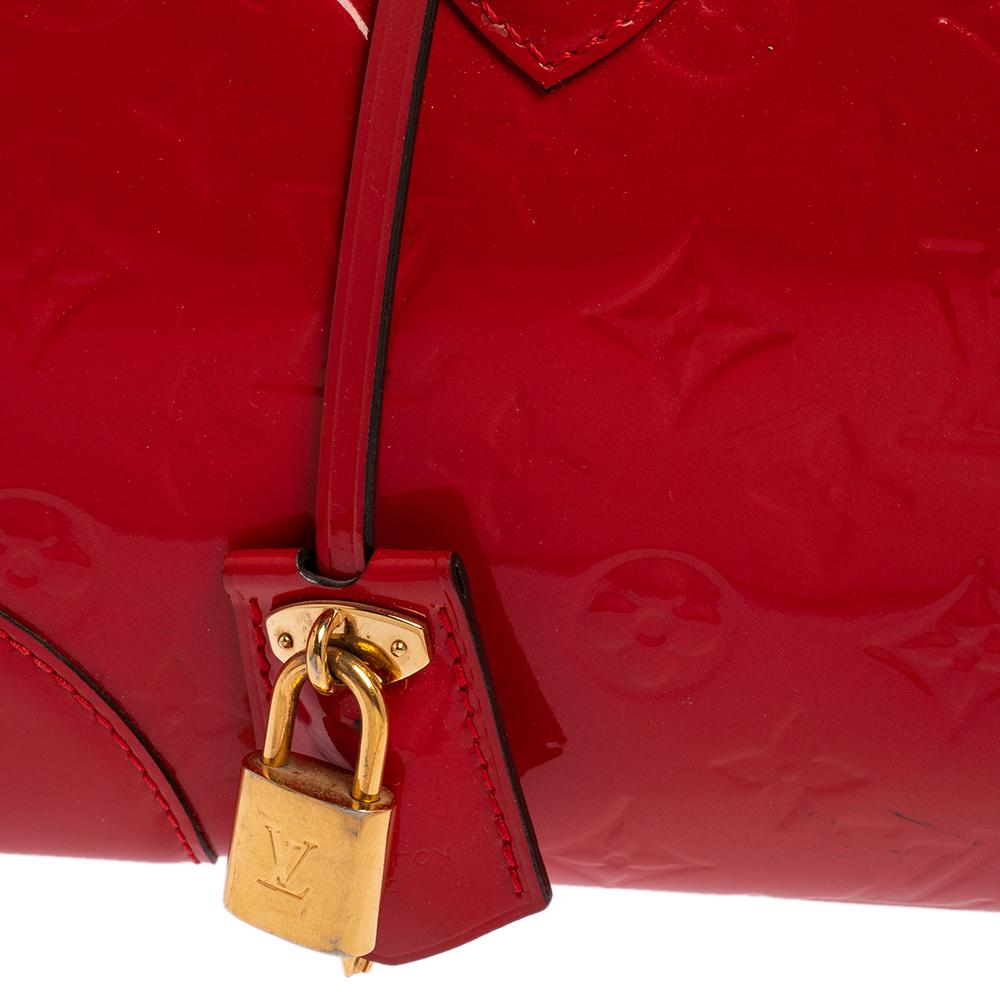Louis Vuitton Cerise Monogram Vernis Santa Monica Bag 1