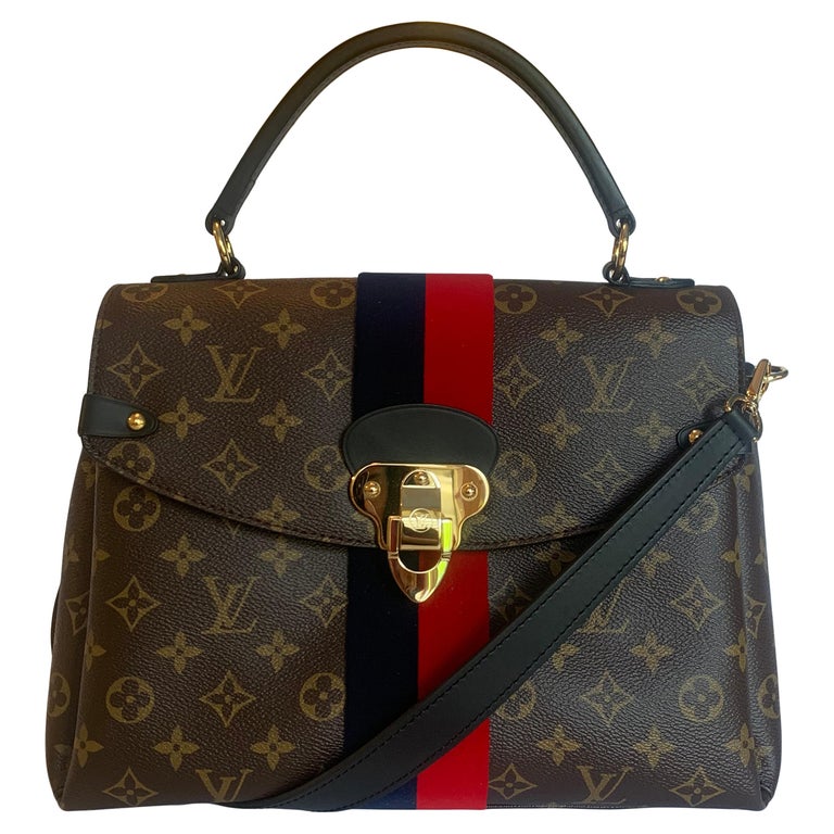Louis Vuitton, Bags, Blue And Red Louis Vuitton Bag