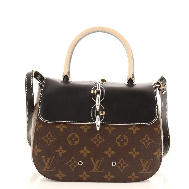 Women's or Men's Louis Vuitton Chain It Handbag Monogram Canvas with Leather PM
