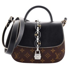 Louis Vuitton Chain It Handbag Monogram Canvas with Leather PM