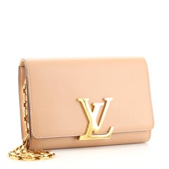 Louis Vuitton Kette Louise Clutch Leder GM