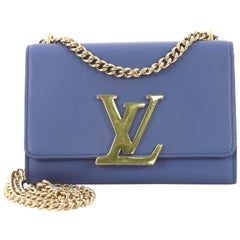 Louis Vuitton - Louise Clutch - Cuir MM - Chaîne