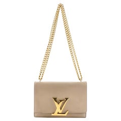 Louis Vuitton - Pochette Louise en cuir MM avec chaîne