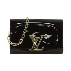 Louis Vuitton Chain Louise Clutch Patent GM