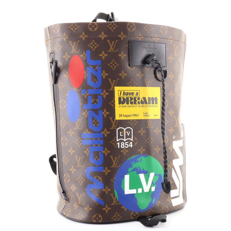 Louis Vuitton Monogram Chalk Backpack