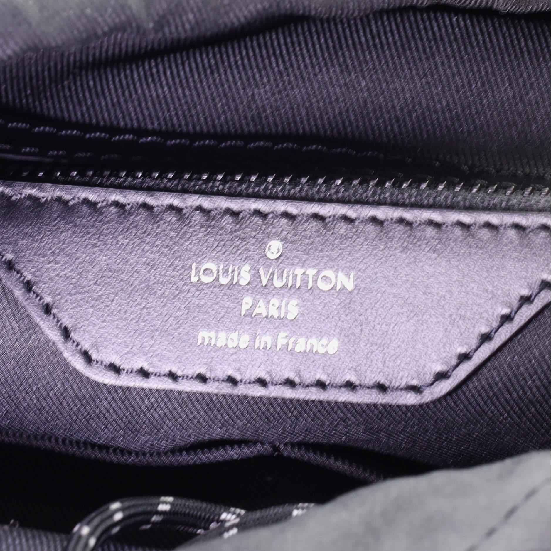 Louis Vuitton Chalk Backpack Limited Edition Logo Story Monogram Canvas In Good Condition In NY, NY
