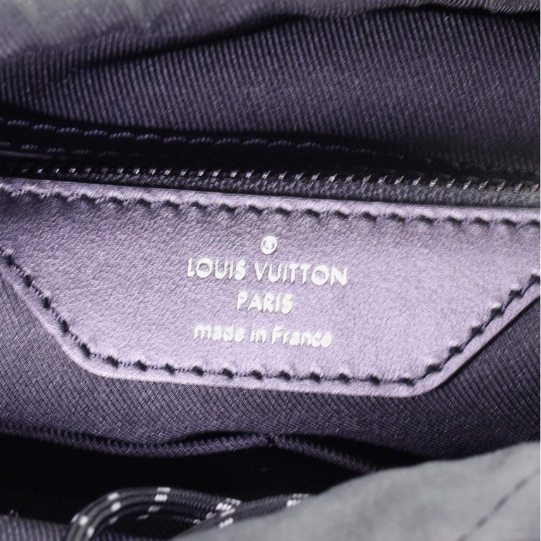 Louis Vuitton Limited Edition Monogram Chalk Canvas Logo Story PM Key –  LuxeDH