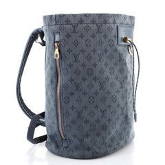 Louis Vuitton Chalk Backpack Monogram Denim