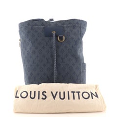 Louis Vuitton Chalk Backpack Monogram Denim