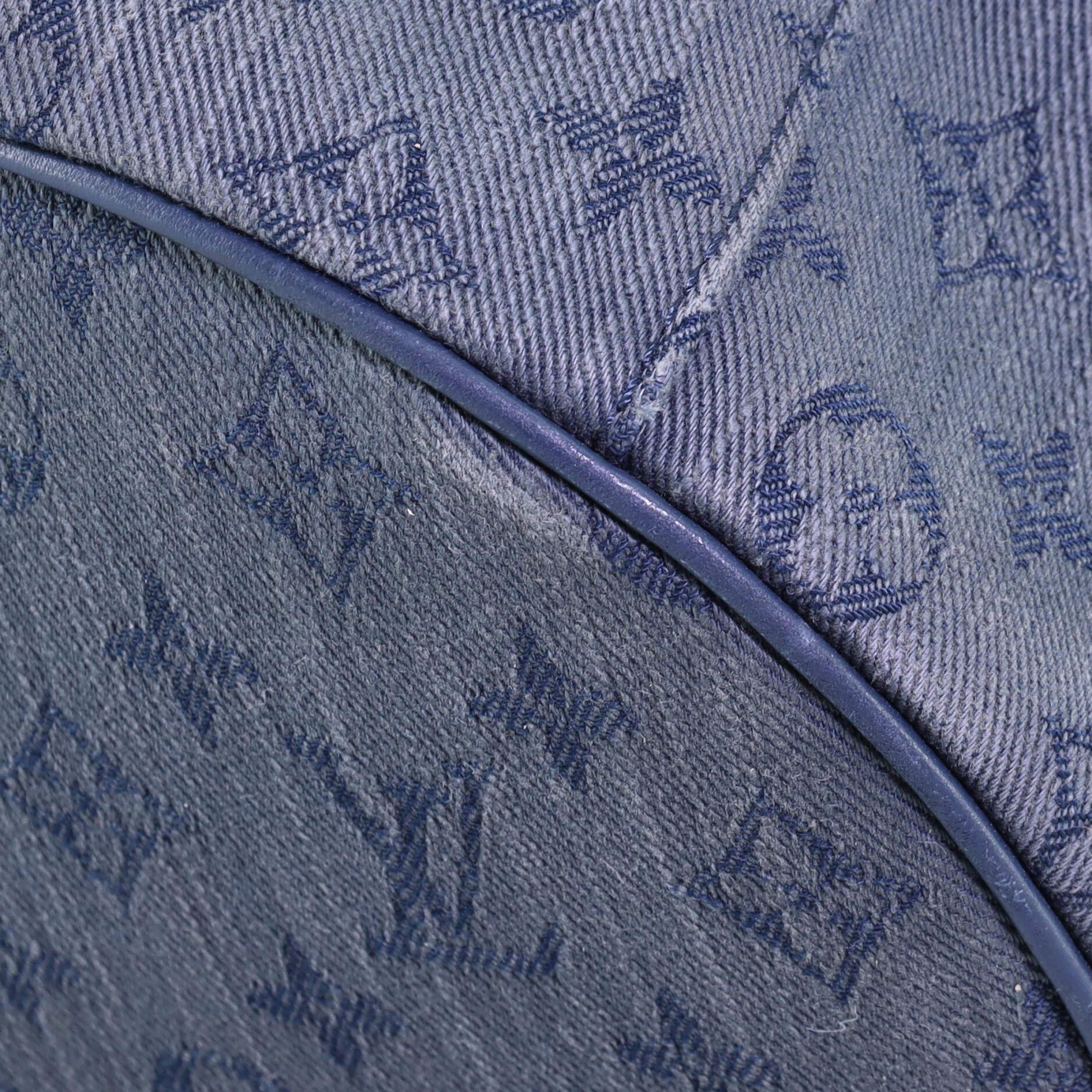 Women's or Men's Louis Vuitton Chalk Backpack Monogram Denim