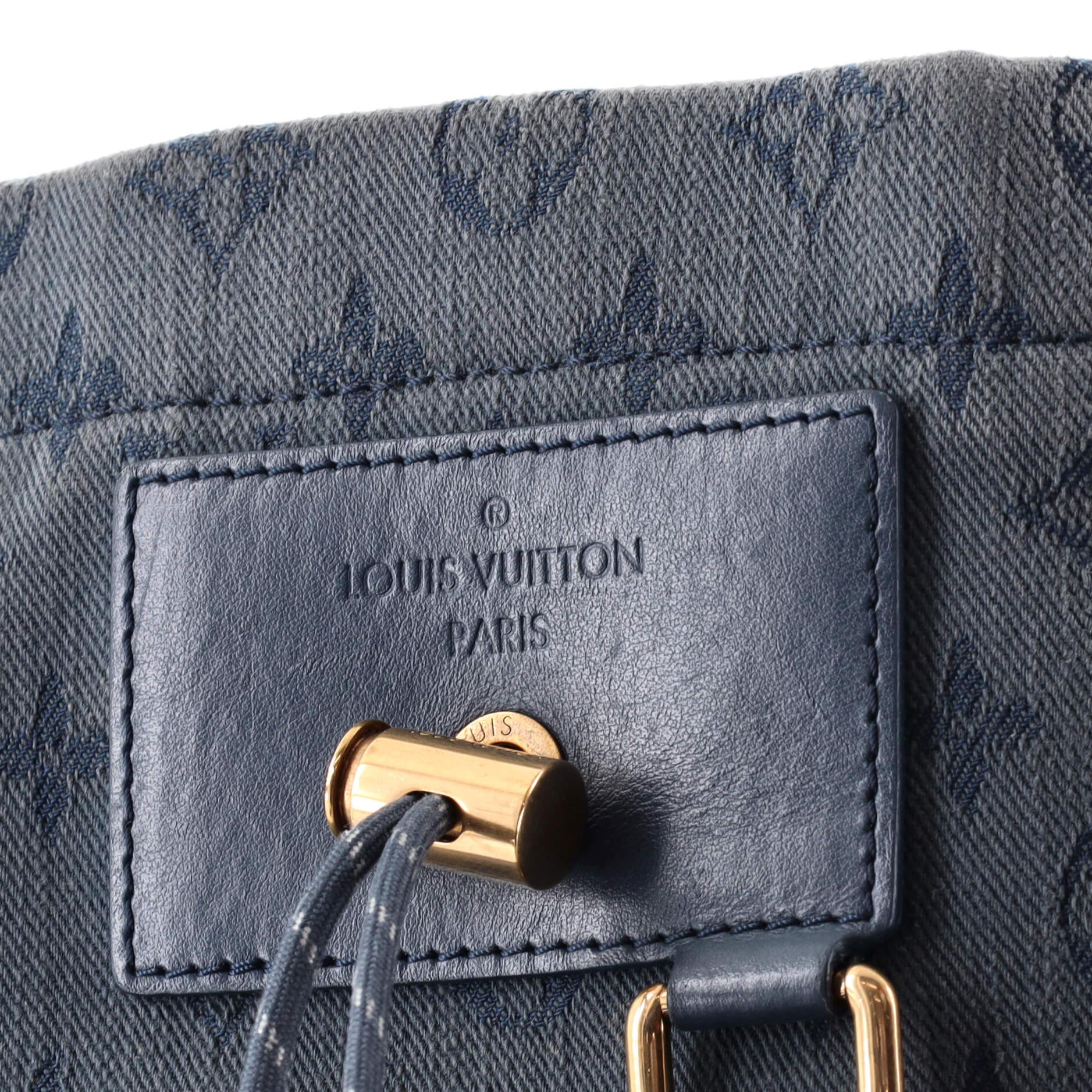 Louis Vuitton Chalk Backpack Monogram Denim 1
