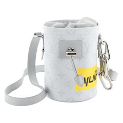 Louis Vuitton, Bags, Louis Vuitton Chalk Nano Monogram Canvas Crossbody  Bag