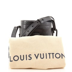 Louis Vuitton Chalk Nano Bag Monogram Shadow Leather