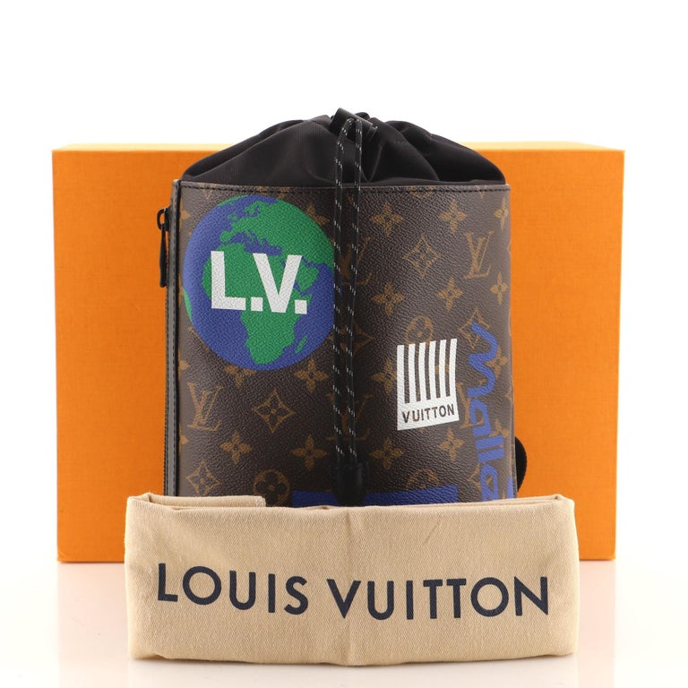 Louis Vuitton Chalk Sling Bag Limited Edition Logo Story Monogram