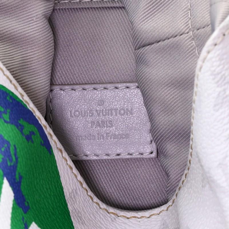 Gray Louis Vuitton Chalk Sling Bag Limited Edition Logo Story Monogram Canvas