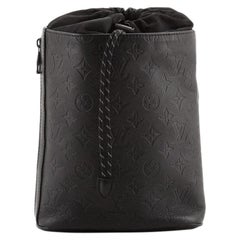 Louis Vuitton Chalk Sling Bag Monogram Shadow Leather