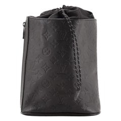 Louis Vuitton Chalk Sling Bag Monogram Shadow Leather