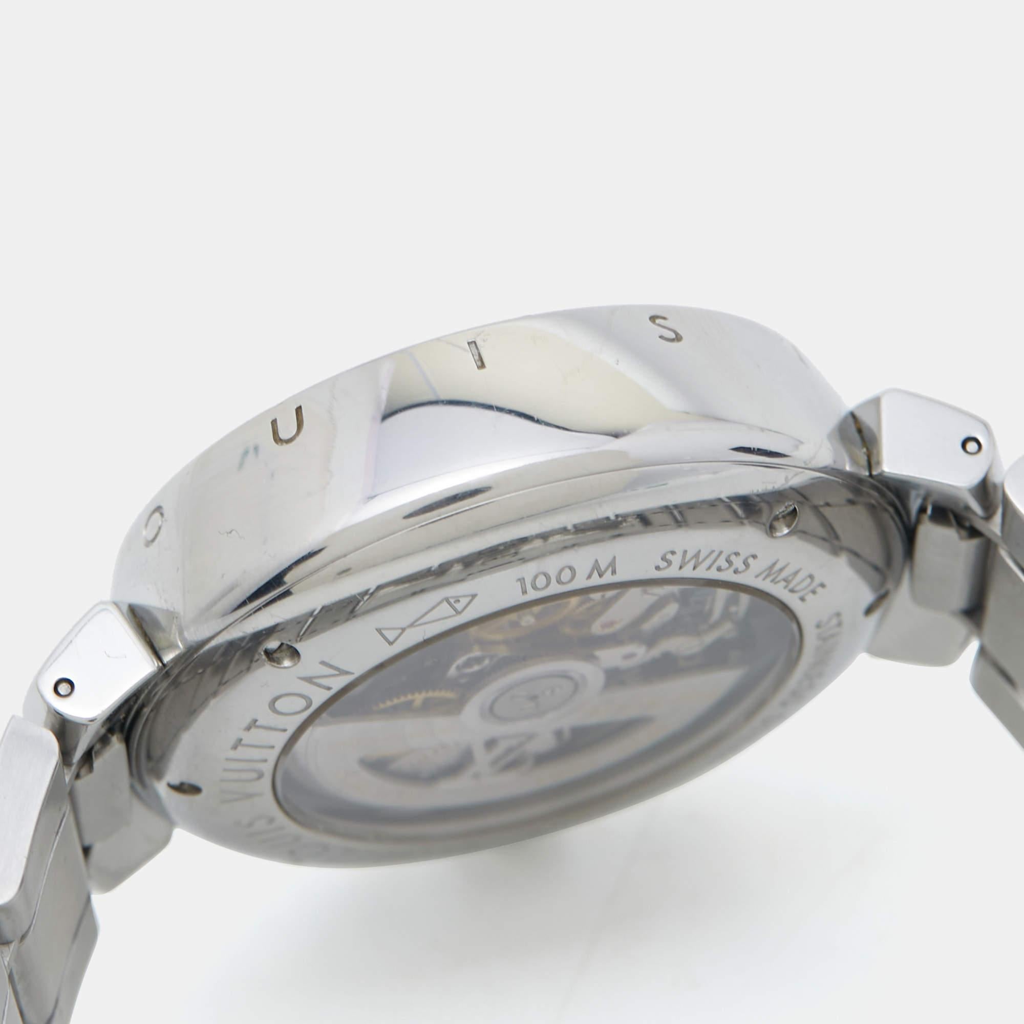 louis vuitton chronometer watch price