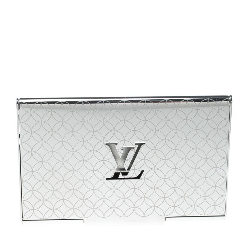 Louis Vuitton Champs-Elysées Laser Engraved Monogram Flower Card Holder