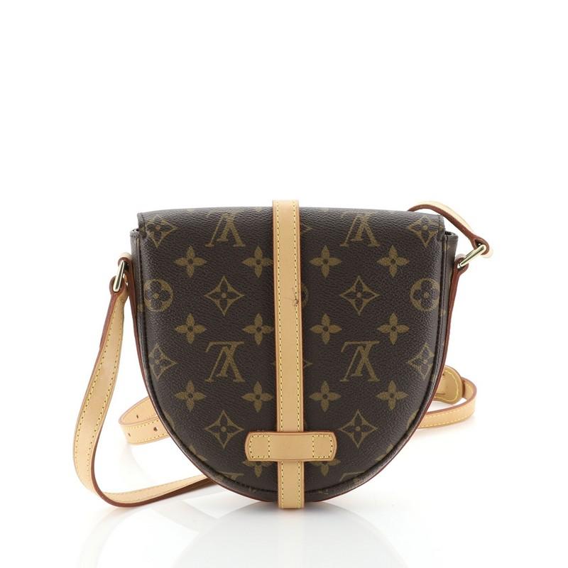 Black Louis Vuitton Chantilly Handbag Monogram Canvas PM