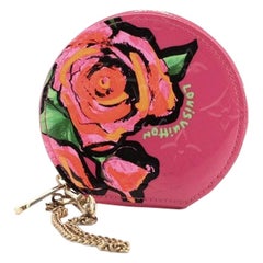 Louis Vuitton Chapeau Coin Purse Limited Edition Monogram Vernis Roses