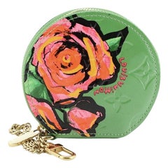 Louis Vuitton Chapeau Coin Purse Limited Edition Monogram Vernis Roses