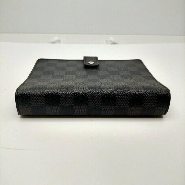 Louis Vuitton Damier Graphite Medium Ring Agenda MM Diary Cover 863230 For  Sale at 1stDibs