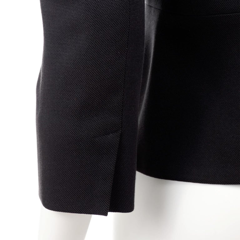 Louis Vuitton Charcoal Grey Cotton Jacket w/ Grosgrain Ribbon Trim For ...