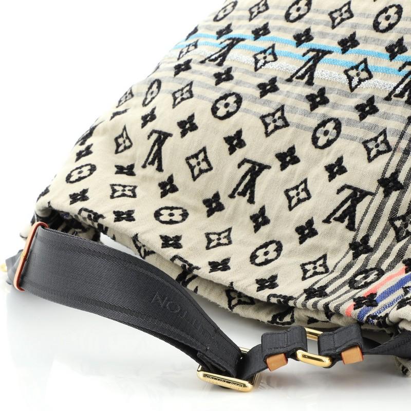 Women's or Men's Louis Vuitton Cheche Bohemian Handbag Monogram Jacquard Fabric