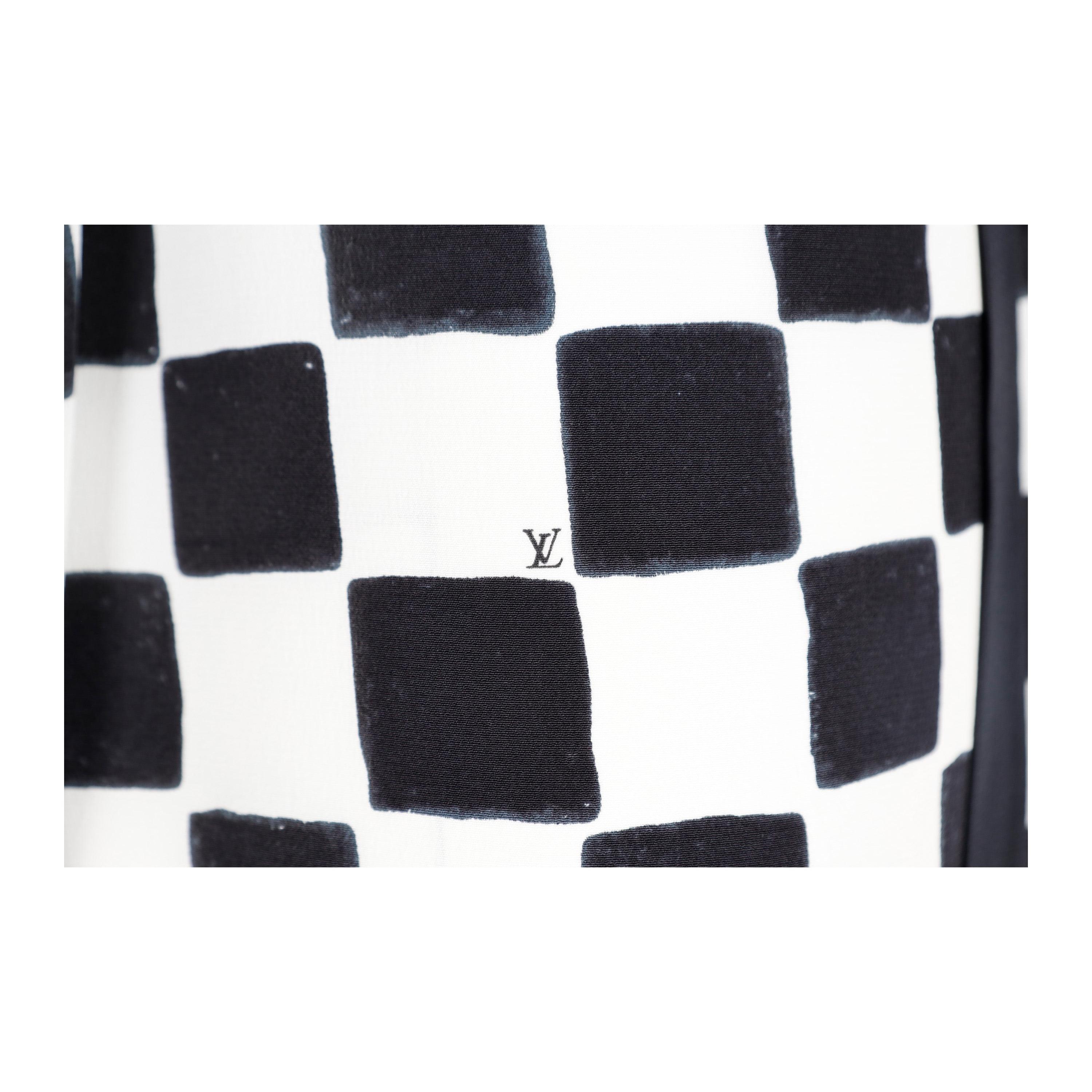 Louis Vuitton Checker and Polka Dots Dress For Sale 1