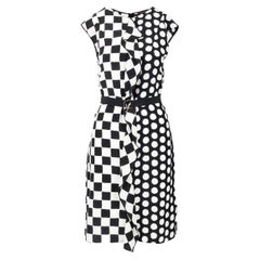 Louis Vuitton Checker and Polka Dots Dress