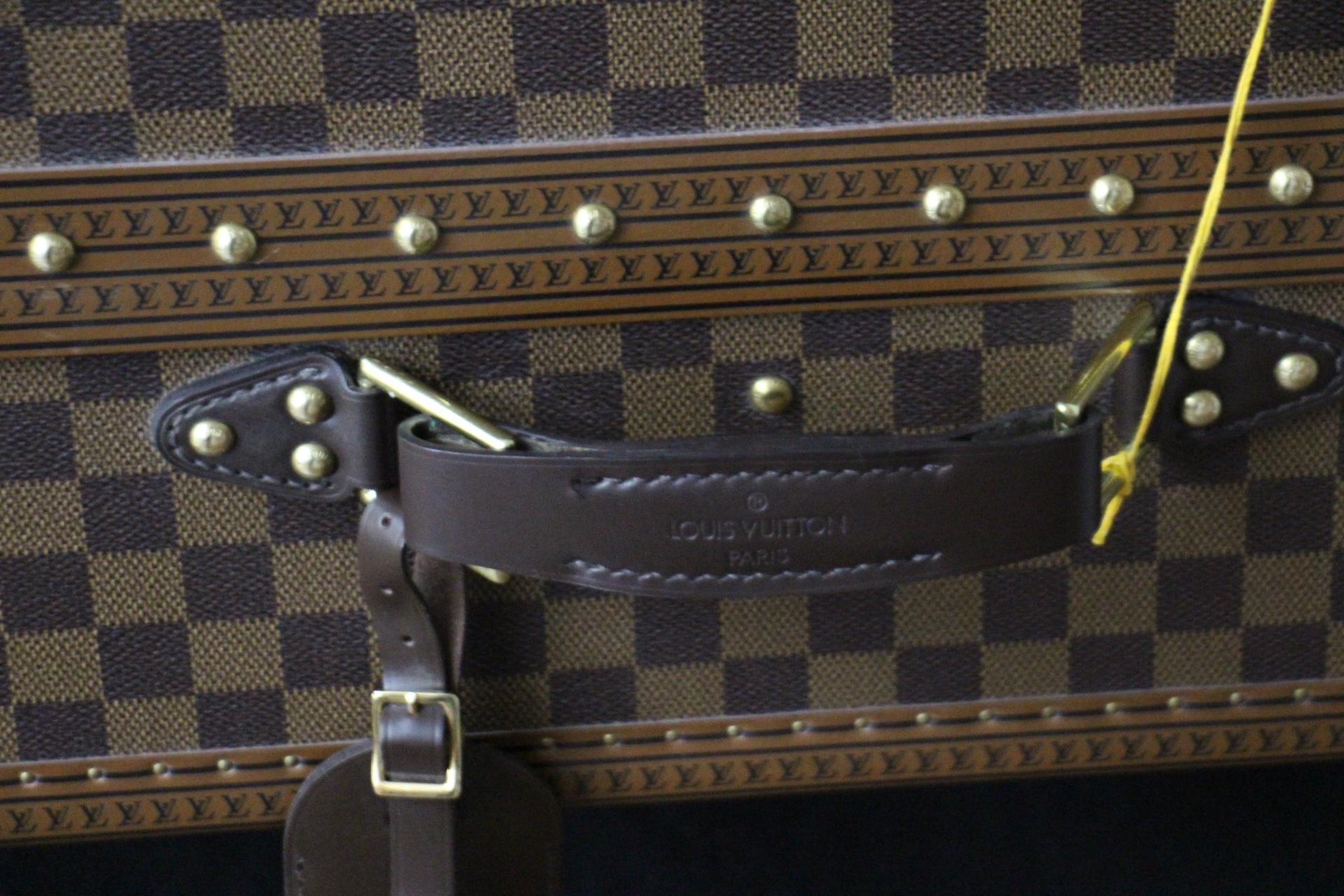 Louis Vuitton Damier Ebene Schuhtruhe Trunk, Louis Vuitton Schuhtasche, Vuitton Trunk im Angebot 2