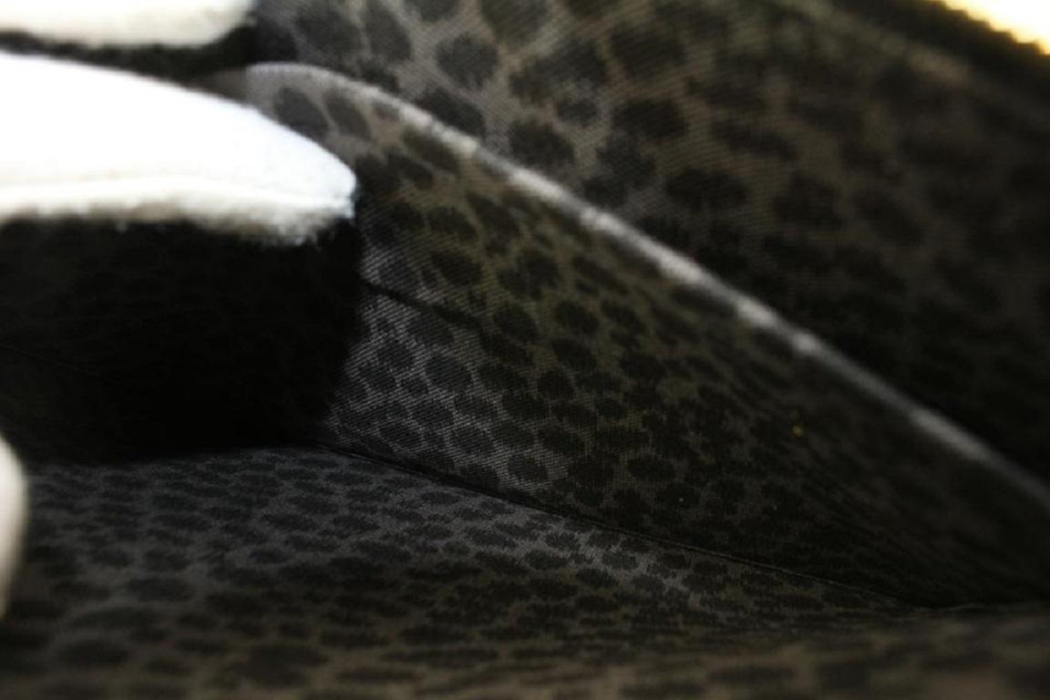 Louis Vuitton Cheetah Leopard Monogram Wild at Heart Neverfull Pochette MM/GM For Sale 4