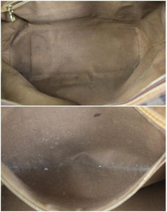 Louis Vuitton Chelsea Ebene Columbine Zip Tote 905lk6 Damier Canvas Shoulder Bag