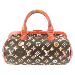 Louis Vuitton Kirschbaum Schwarz Aquarelle Papillon Rahmentasche 48lk614s mit Papillon-Rahmen