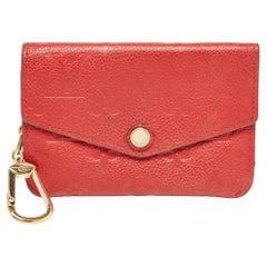 Louis Vuitton Cherry Empreinte Leather Key Pouch