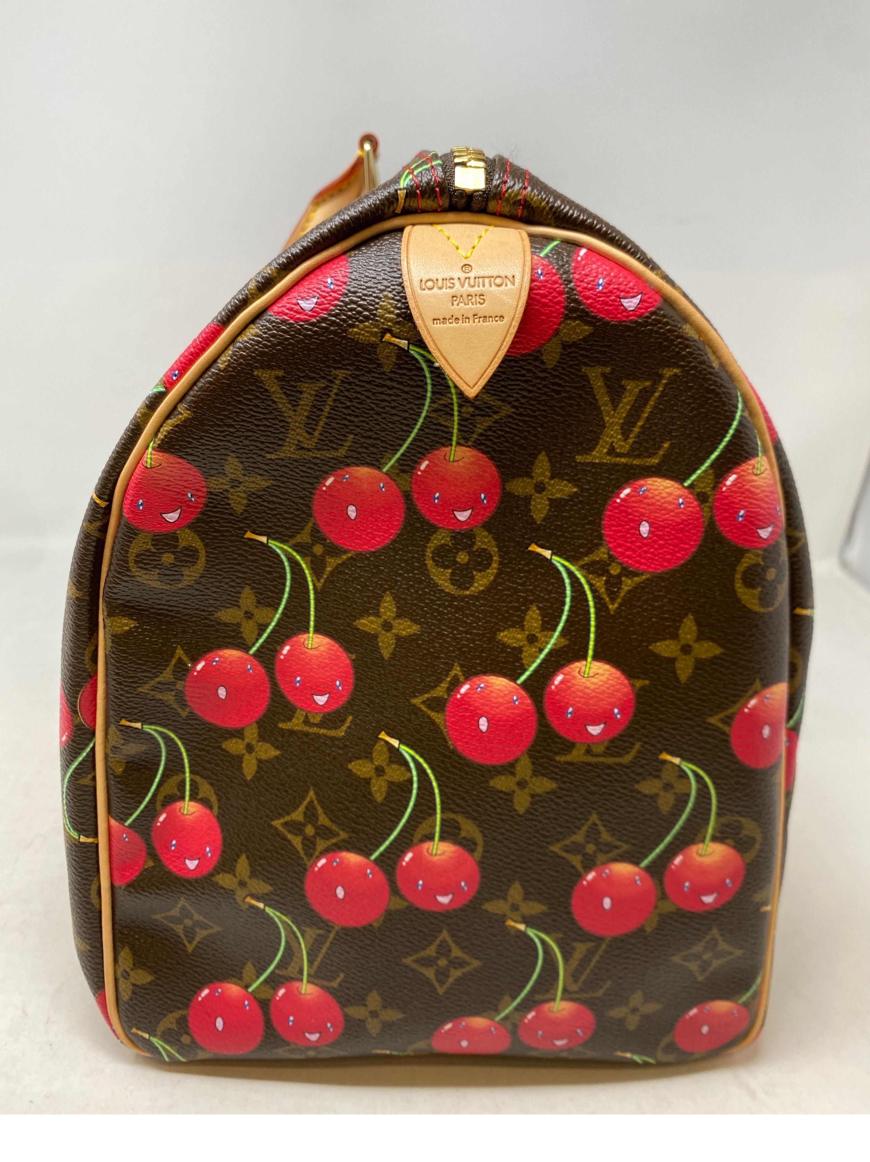 Louis Vuitton Cherry Keepall 50 Bag  3