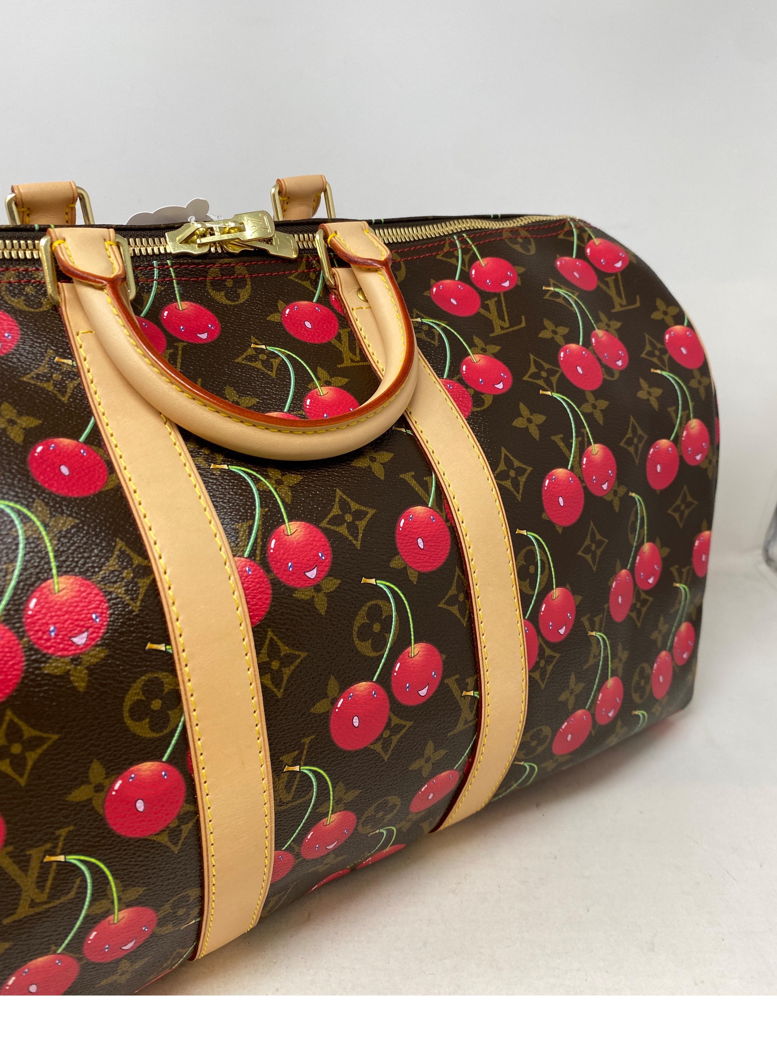 louis vuitton cherry duffle