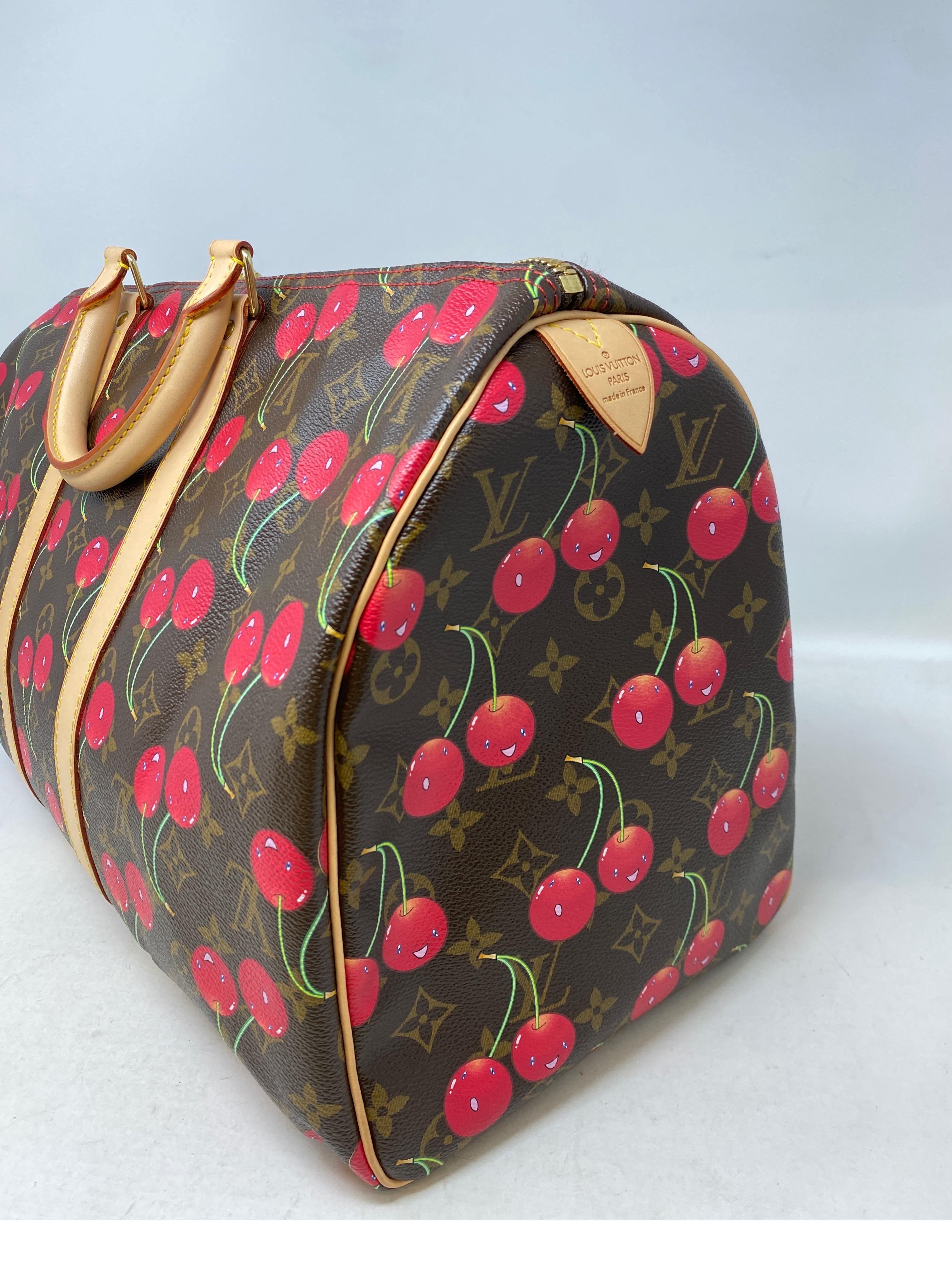 Louis Vuitton Cherry Keepall 50 Bag  1