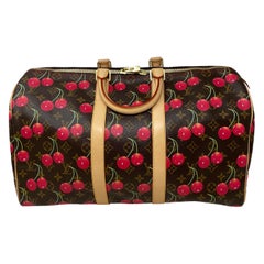 Louis Vuitton Cherry Keepall 50 Bag