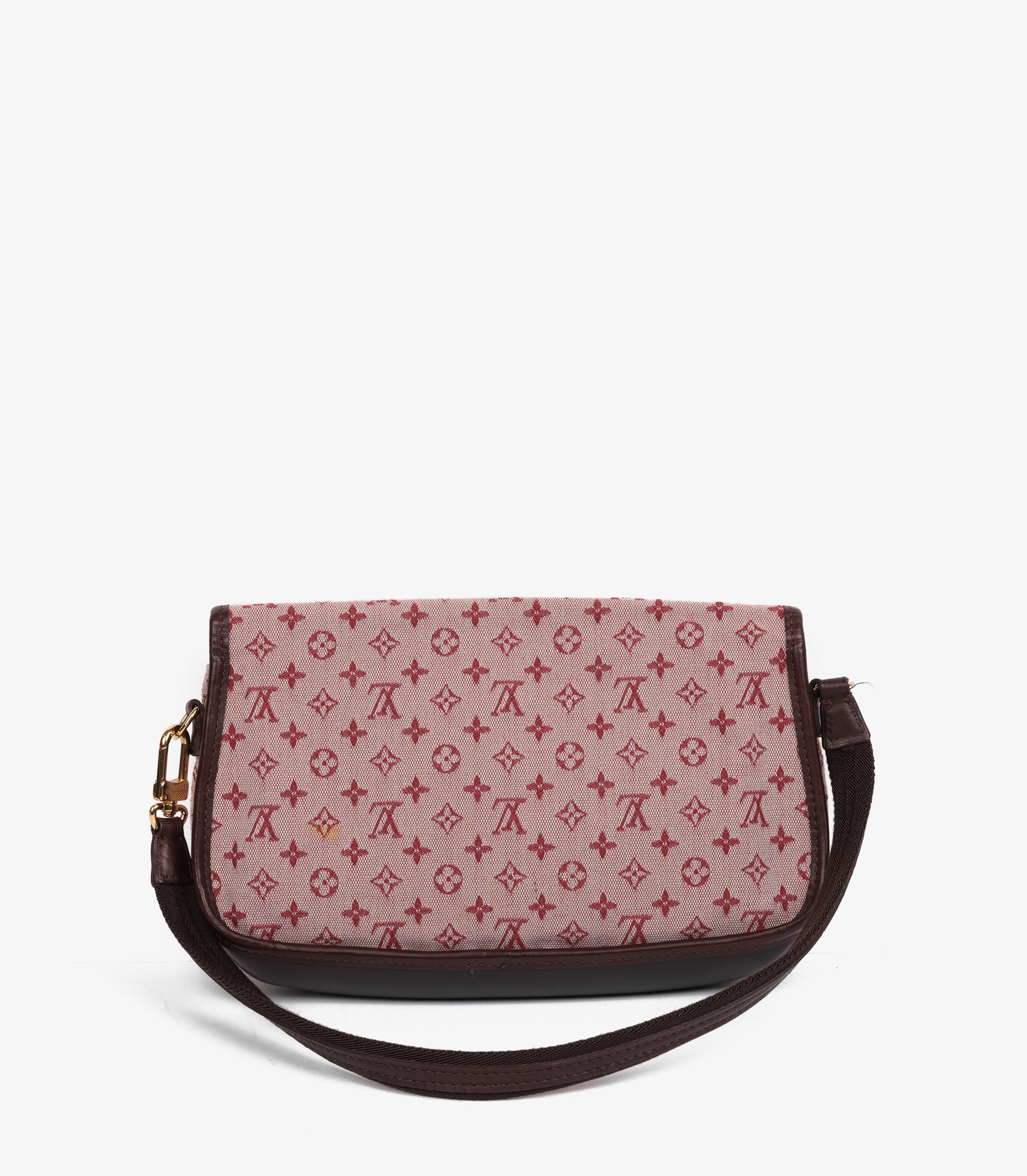Louis Vuitton Cherry Mini Lin Monogram Canvas & Rindsleder Vintage By im Zustand „Hervorragend“ im Angebot in Bishop's Stortford, Hertfordshire