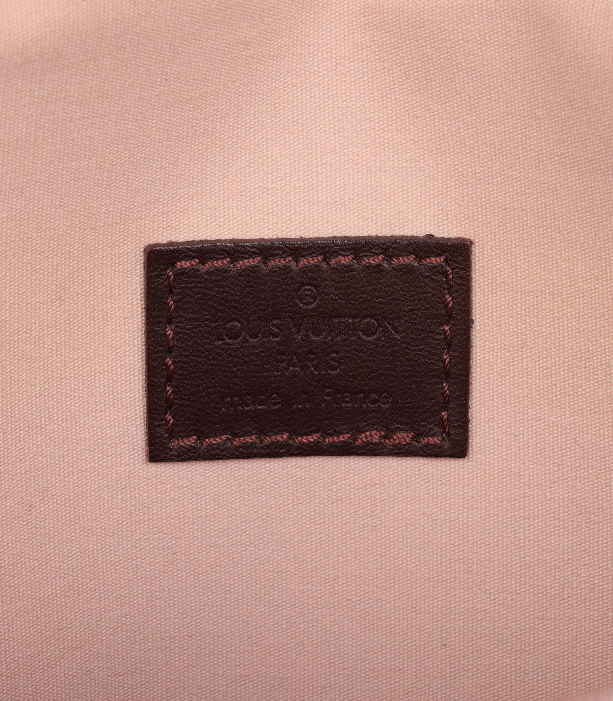 Louis Vuitton Cherry Mini Lin Monogram Canvas & Rindsleder Vintage By im Angebot 4